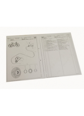 Schweizer Armee - Ersatzteilkatalog - Militärfahrrad-Ord 93